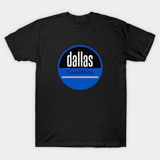 Dallas basketball T-Shirt by BVHstudio